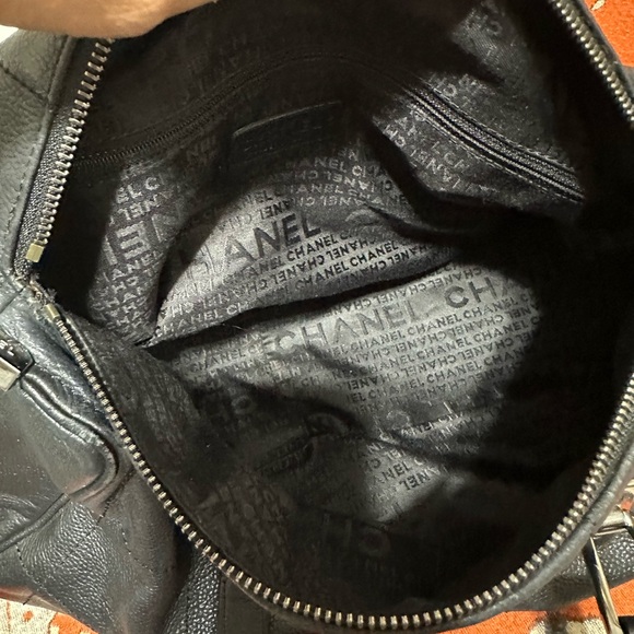 CHANEL Black Satchel with Silver Accents - Picture 9 of 12